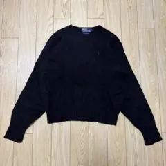Polo by Ralph Lauren ラムウールニット ブラックのサムネイル
