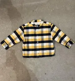 チェック柄 長袖シャツ 110サイズ