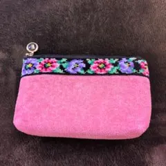 みさき様専用❣️新品未使用品❣️【FEILER】フェイラーポーチ　未使用　花柄