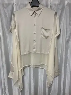 Maison Margiela 16ss シアーシャツ シルク