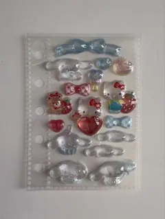 サンリオ第2弾　ボンボンドロップシール　おすそわけ