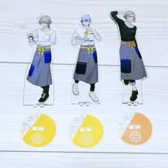 摂津万里　缶バッジ　アクリルスタンド　セット A3! アクリルスタンド 摂津 万里: キャラグッズ｜ムービック