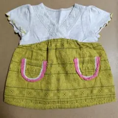 ベリーズベリー　60サイズ半袖ワンピース　ベビー服のサムネイル