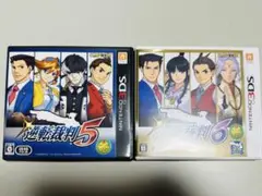 【初期化済み】逆転裁判5 & 逆転裁判6