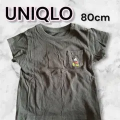 UNIQLO ミッキーマウス Tシャツ 80cm ディズニー