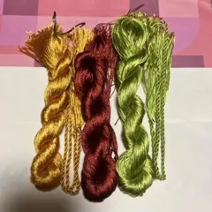 【タッセル　キット②】絹糸　髪飾り　被布飾り　成人式　七五三 手鞠　刺繍　組紐