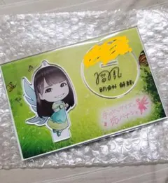 ひな図書　藤嶌果歩直筆サイン入りアクリルアートパネル ひな図書 藤嶌果歩直筆サイン入りアクリルアートパネル 日向坂46