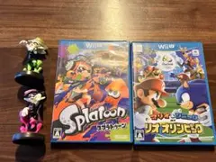 amibo2体付き、wiiuソフトセット