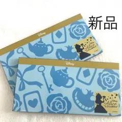 新品　タオル　ミニタオル　ディズニー　アリス　リボン　2枚セット 非売品