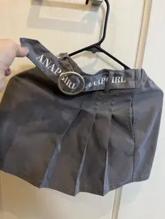 ANAP GIRL グレー スカートパンツ