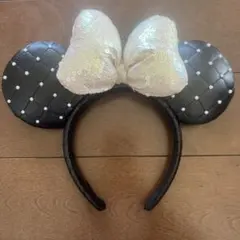 ミニー　カチューシャ　キルティング