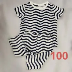 UNIQLO x Marimekko キッズ Tシャツ ズボンセットウェーブ柄