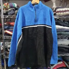 USA古着 Beverlyhills POLO CLUB ハーフジップ フリース