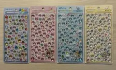 【正規品】しずくちゃん ボンボンドロップシール mini 4種セット