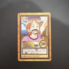 C229 ナミ 笑顔の別れ NAMI ワンピース カードダス キラ レア 絶版 ナミ 笑顔の別れ S229 カードダス バンダイ - メルカリ