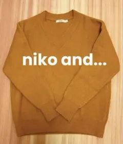 ★春物★ niko and…/ ニコアンド ニット セーター L