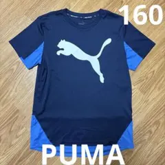 PUMA プーマ　半袖　Tシャツ 160 ネイビー/ブルーのサムネイル