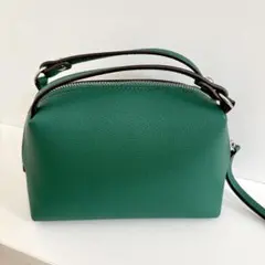 美品★Edit Sheen ロングストラップポーチショルダーバッグ グリーンのサムネイル