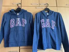ギャップ　パーカー　スパンコール　お揃い