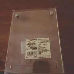 【未使用】無印良品　アクリル フォトフレーム 取り付け金具付き