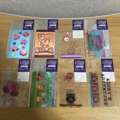 星のカービィ まじかる百貨店ステッカー クリアカード 8枚セット