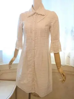 トゥービーシック　ワンピース40 ベージュベルトスリープ