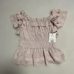り様】Herlipto La Plage Peplum Top M ピンク - メルカリ