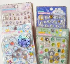 ジュエルプチドロップステッカー シール カミオジャパン しまえなが あわわちゃん
