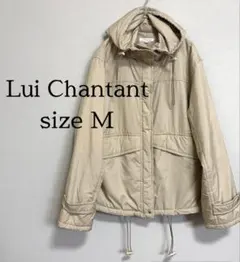 Lui Chantant 中綿フードジャケット ベージュ 38 ワールドのサムネイル