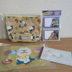 ポケモン ふせん　ポケモントレーナー　カビゴン　ポーチ　ミスド