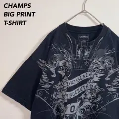 《ビッグプリント》海外古着CHAMPSカレッジTシャツオハイオ州立大学