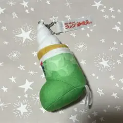 コメダ珈琲　ぬいぐるみストラップ　クリームソーダ