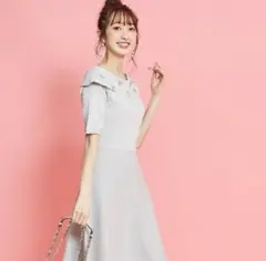 tocco 花柄ポイントワンピース