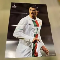 クリスチアーノロナウド　ロビーニョ　ポスター　ワールドサッカーダイジェスト