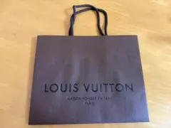 LOUIS VUITTON ショップ袋 中型 ブラウン