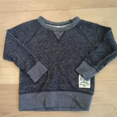 長袖カットソー 95cm ネイビー