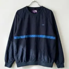 ノースフェイス パープルレーベル プルオーバー L ネイビー ナナミカ別注