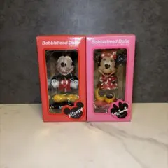 東京ディズニーリゾート ボブルヘッドドール ミッキー＆ミニー 2体セット