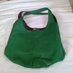 グリーンショルダーバッグ