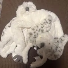 ハリーポッター　ヘドウィグ　フクロウ　カチューシャと被り物　２点セットのサムネイル