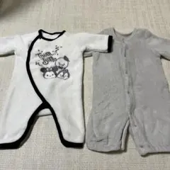 赤ちゃん　モコモコ　ツーウェイオール　カバーオール50-60 ディズニー