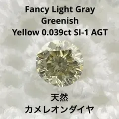 0.039 F.L.Gray Greenish Yellow カメレオンダイヤ