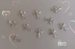 セール！合金クロス　十字架ネイルパーツ
