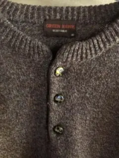 古着　ブラウン　ニット