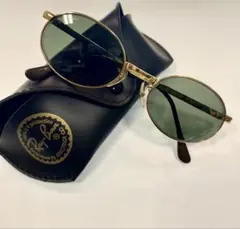 2025年最新】レイバン サングラス ヴィンテージ ゴールドフレームの