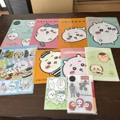 ちいかわ クリアファイル 8枚、ノート1冊 セット