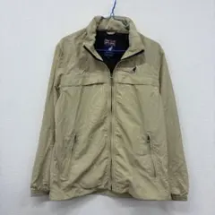 KANGOL ベージュ ナイロンジャケットマウンテンパーカー　M ヨ7