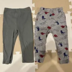 【まとめ売り】90サイズロングパンツ2点セット