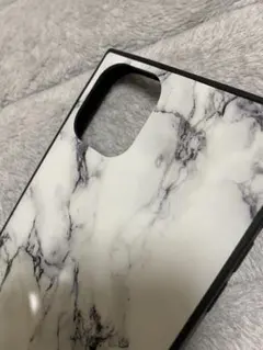 マーブルストーン ホワイト大理石iPhone11promax ケース