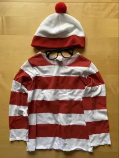 ウォーリーを探せ　ウォーリー コスプレ　仮装セット